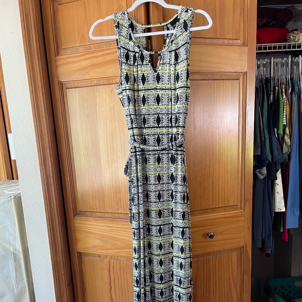 Cynthia Rowley Maxi Dress with Small Cutout Detail